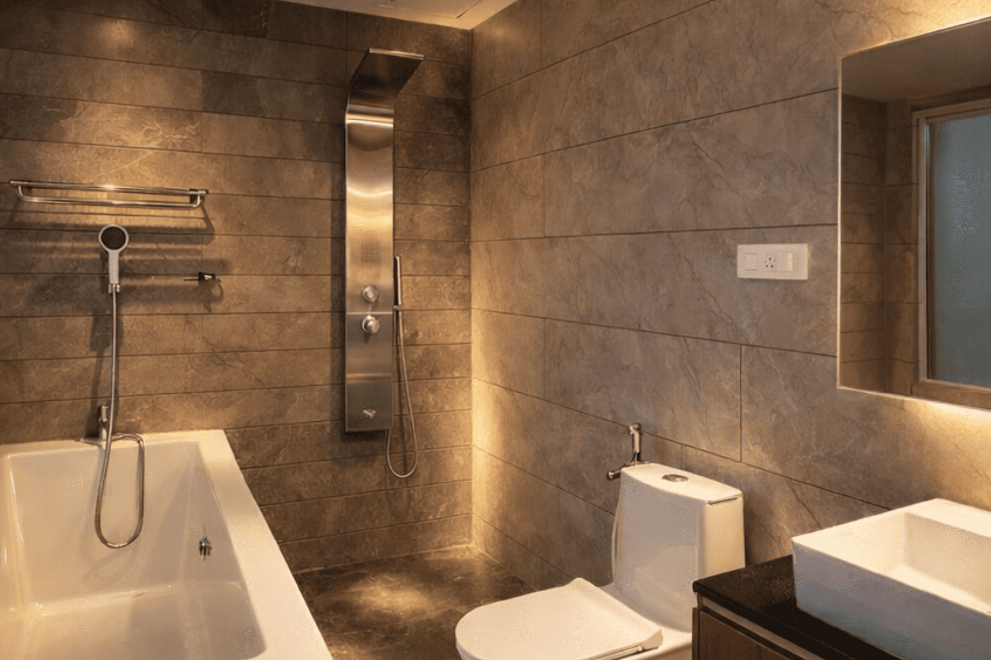 Hill View Deluxe Room with Bathtub